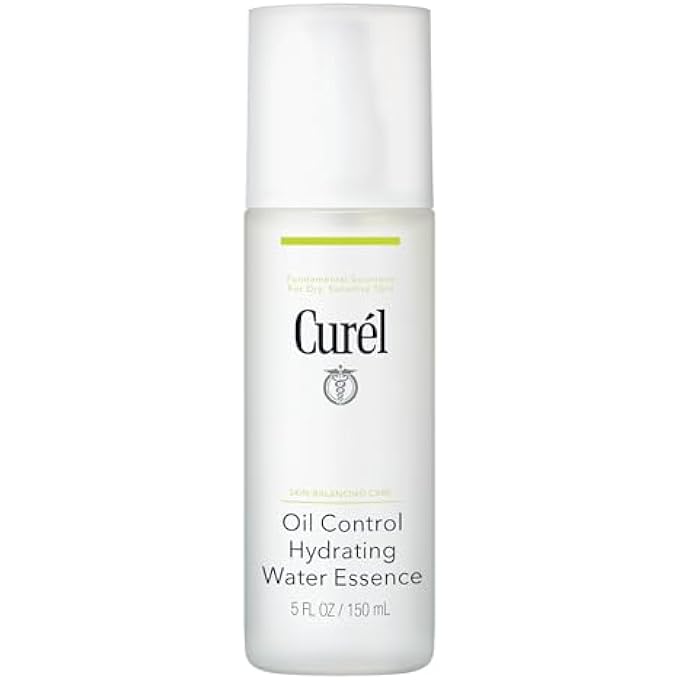 Curel OIL CONTROL JAPANESE SKIN CARE, HYDRATING WATER ESSENCE FOR OILY TO DRY, SENSITIVE SKIN, HYDRATING FACE MOISTURIZER, FRAGRANCE FREE, 5 OZ - Image 1